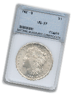Morgan coin slab